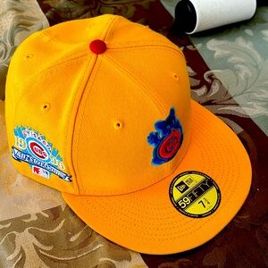 Three brand new fitted new era hats never worn for $40 a piece. 7 3/4 only price